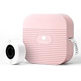 Phomemo Q31 Etikettendrucker, Mini Etikettiergerät Bluetooth, Beschriftungsgerät Selbstklebend 203dpi für Zuhause, Büro,Therm