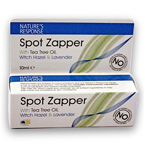 Nature's Response Spot Zapper 10ml (10ml, with Tea Tree Oil, Witch Hazel & Lavender)