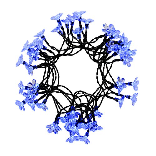 Preisvergleich Produktbild Solar Outdoor Lichterkette ICOCO 6 Meter 30 LEDs Wassertropfen Solarbetrieben Lichterkette Wasserfest Weihnachten Dekoration für Garten, Terrasse, Hof, Haus, Weihnachtsbaum, Feiern