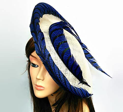 royal blue ascot hat