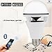 Produktbild Glühbirne Lautsprecher Bluetoioth LED - JIAMA Glühbirne mit Bluetooth 4.0 Woofer Bass Lautsprecher und iOS / Andriod App Steuerung Dimmbare Weiß und Magie Farbwechsel Zeitliche Koordinierung Schlaf Hilfe 10W E27