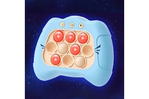 Puzzle Pop Electronique, Quick Push Console de Jeux de décompression, Kiddy Pops électronique lunesouri Jeu Enfant, Fidget Game Popping Decompression, Cadeau de Jouets pour Adolescents Enfants