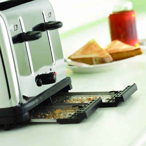 Russell Hobbs 13767-56 Classic 4-Scheiben Toaster, 1800 Watt, silber - 4