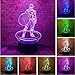 Produktbild Nachtlicht Optical Illusion Lamp Neue Kreative Marvel Avengers Bürgerkrieg Captain America 3D Illusion Bunte Led Tischlampe Jungen Weihnachten Neujahr Geschenke