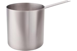 BALDASSARE AGNELLI Pentole Agnelli Linea Acciaio Bagnomaria con Manico Pesante, 14 cm