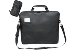 REGALIA STORE UK Masonic MM/WM Soft Regalia Case - Faux leather Apron Holder & Detachable Shoulder Bag Strap | Get Additional Sash Case & Breast Jewel Holder | MM/WM Regalia Kit -Premium Gift for Freemasons