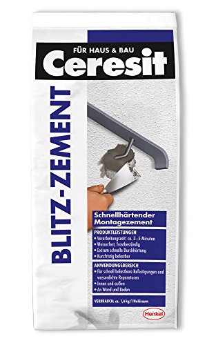 Preisvergleich Produktbild Ceresit Blitzzement, 1 kg, Papierbeutel, CGM12