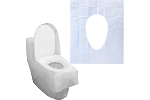 LULIYLDJ Copriwater monouso solubile in acqua da 40 pezzi/Copriwater monouso universale. Copriwater monouso impermeabile, rimovibile, biodegradabile e monouso per adulti e bambini