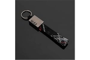 ASTAOT Keychain,Keyring,Car Key Ring Made Of Oxford Fabric With Car Key Ring Made Of Aluminum For Audi Volkswagen Gti Rs-for GTI