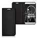 Produktbild kwmobile Hülle für Coolpad Porto S - Flipcover Case Handy Schutzhülle Kunstleder - Bookstyle Flip Cover Schwarz