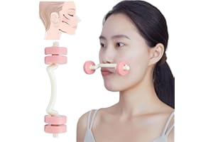 KIRZAX Kiefermuskeltrainer, Gesichtsmuskeltrainer mit Hantel, Trainingsgerät für Doppelkinn, Kiefermuskeltrainer für Männer und Frauen, Gesichtstrainer für Doppelkinn