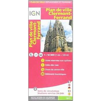72515 PLAN DE CLERMONT-FERRAND  1/12.500