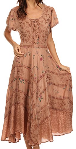 Sakkas 32311 Calliope de Vestir corsé - Bittersweet - L/XL