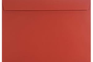 Netuno 10 buste lettera colorate rosso C4 22,9 x 32,4 cm 120g Design buste carta grandi eleganti per fogli A4 documenti importanti inviti partezipazioni certificati contratti