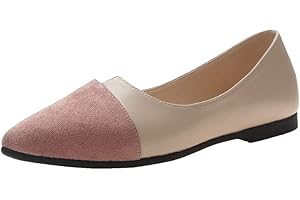 CHENSIYU Ballerinas Damen Elegant, Sportlich Walkingschuhe Geschlossene Klassische Ballerinas Bequeme Flache Schuhe Frauen Freizeit Schuhe