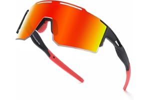 TAISYANGHAO Sportbrille-Sonnenbrille Herren-Damen-Fahrradbrille-Sunglasses men-Polarisiert-Schnelle Brille,UV400-Schutz, Leichter, langlebiger TR90-Rahmen, Hartschalen-Etui