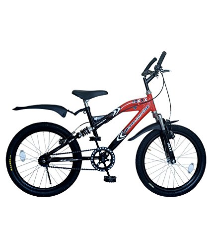 Hero Foxx 20T Single Speed Kids' Bike (Red, Ideal For : 7 to 9 Years )