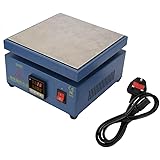 Taidda Electronic Hot Plate, Sturdy Durable Digital LCD Electronic Hot Plate Preheating Station for Phone Screen Replacement 