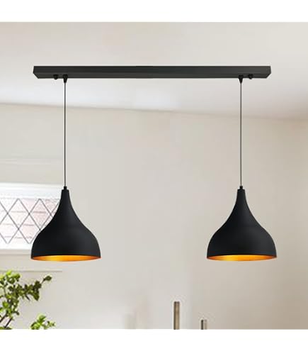 BESPORTBLE Retro-Lampenschirm Aus Metall – Hohl-Design, Schwarz, E26/E27 – 13,8x13,5cm – Für Küche, Wohnzimmer