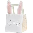 Ginger Ray Easter Pastel Bunny Rabbit Paper Party Bags with pop-out Feet - 5 Pack