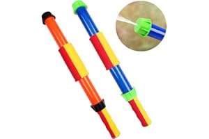 OWUDE Water Pistols 2 Pack Set Super Water Blaster with Foam Handle Water Squirters for Kids Summer Water Game Toy for Sea Pool Water Park