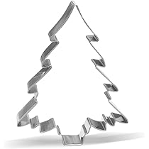 LILIAO Formina Per Biscotti Albero Di Natale Con Stella: 11,2 X 14,2 Cm, In Acciaio Inox, Perfetta Per I Tuoi Dolci