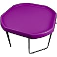 simpa Children's Medium 70cm Plastic Sand & Water Pit Toys Mixing Play Tray PURPLE with Height Adjustable Stand.