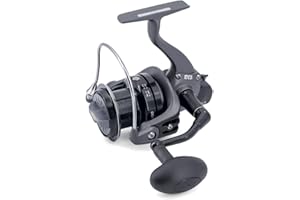 TiCA Feeder Mentor FM5000, Mulinello da Pesca, Grigio, Nero, 5.2