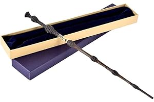 GWLDV Dumbledore résine Baguette Magique Harry Potter Baguette Magique,la Baguette de Sureau,Violet Box Dumbledore Cosplay Accessoires Mur Magicien Mur