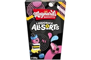 BASSETT'S Maynards Bassetts Coffret cadeau Réglisse Allsorts 350 g