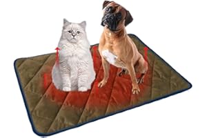 MODRADY Modrad Selbstheizende Decke für Hunde Katzen Haustiere Wärmematte Hundematte Winter Hundedecke Waschbar Hygienisch und rutschfest
