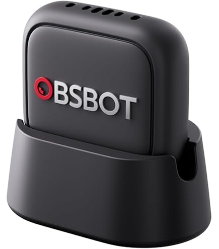 OBSBOT Tiny 3 avec Tépied, PTZ 4K Webcam avec Audio Spatial, Triple Microphone, Capteur 1/1,28, 1080P à 120 IPS HDR, Caméra PC avec Suivi IA, Idéale pour Le Jeu ou Le Streaming OBSBOT Tiny 3 avec Tépied, PTZ 4K Webcam avec Audio Spatial, Triple Microphone, Capteur 1/1,28, 1080P à 120 IPS HDR, Caméra PC avec Suivi IA, Idéale pour Le Jeu ou Le Streaming
