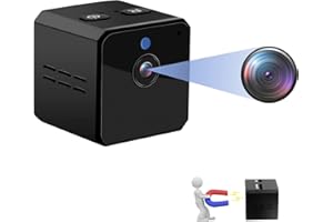 UYIKOO Mini Cámara Espía Oculta, 1080P HD Camara Espia, Micro Cámaras De Vigilancia 4 Horas Larga Duracion con IR Visión Nocturna Detección De Movimiento