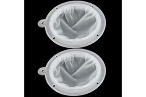 TXErfolg Filtro per Alimenti con Filtro per marmellata Compatibile con Imbuto da Cucina da 13 cm / 5 Pollici per Vino/liquore/enzimi (200 Mesh / 400 Mesh)