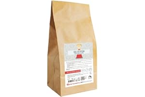 MATERIAMADRE Magnesio solfato, Sali di Epsom, Sale Inglese - Busta 1kg Per bagno lenitivo e rilassante. Disintossicante - Pediluvio