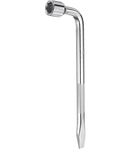Clé à écrou De Roue Professionnelle 17/19/21 Mm - Acier Inoxydable, Poignée Extensible, Pour Changement De Pneus