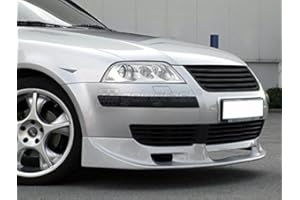 GOINGFAST Calandre Sport Avant Grille Noir Sans Sigle Pour VW Passat B5.5 3BG 2001-2005