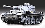 Tanque radiocontrol RC Panzer \"Kampfwagen III\" 1:16 Heng Long -Rauch&Sound - mit 2,4Ghz Fernsteuerung