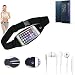 Produktbild Bauchtasche Gürteltasche für Sony Xperia XZ, schwarz + Kopfhörer. Sport Running Jogging Fitness Laufen Umhängetasche Exercise Schutzhülle - K-S-Trade (TM)