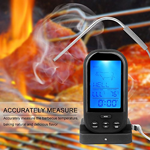 MYTK Fleischthermometer. Grillthermometer zum Kochen und Grillen (Wireless Thermometer) - 3