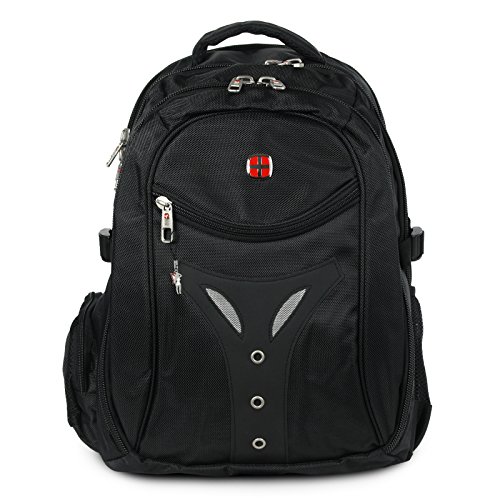XXL Laptoprucksack City Rucksack Schule Arbeit & Freizeit Bag Schulrucksack Sportrucksack Backpack Laptopfach 15"