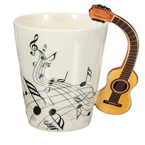 HARD VILLAIN 220ml Guitar Ceramic Cup / Mug /Coffee Tea Cup Home Office Drinkware Unique Gift