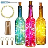 bases led para botellas 【luces led botella-Fácil de usar e instalar】- Cada tapa brillante con un interruptor de encendido / apagado. Fácil de encender y apagar el interruptor. Adecuado para todo tipo de botellas, botellas de refrescos, botellas de whisky, botellas de vino, etc. No es necesario perforar un agujero en la botella. Solo hay que encender la gorra led y disfrutar de la hermosa luz. NOTA: Retire la película aislante antes de usar.