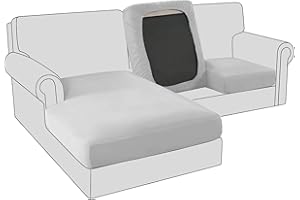 BXFUL Funda de sofá elástica de terciopelo, alta elasticidad, funda para cojín de sofá, funda protectora de muebles (tamaño grande, 1 plaza, gris claro)