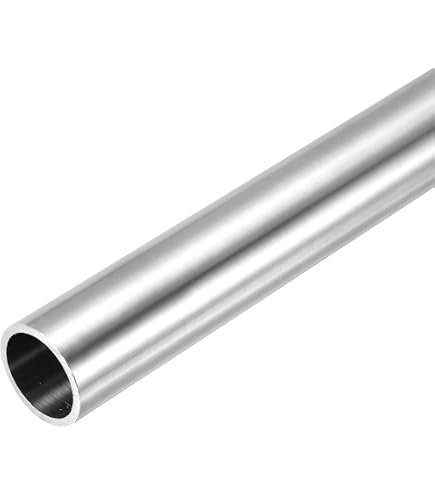 Produktbild von 1 Stück Edelstahlrohr 304 – Ø 24 X 1,5 Mm, 200 Mm Länge, Poliert, Geschweißt, Für Industrie, Handwerk & Möbel