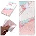 Produktbild Funluna Nokia 7 Plus Hülle, Ultra Dünn Silikon Transparent mit Marmor Muster Motiv Handyhülle TPU Bumper Case Backcover für Nokia 7 Plus, Mischfarbe