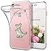 Produktbild VemMore für iPhone 7 Hülle Silikon Transparent Schutzhülle Flexible Clear Weich TPU Gel Case Cover Durchsichtig mit Muster Handyhülle Backcover Schutz Etui Kratzfeste Soft Silicone Protective Bumper Zurück Schale Ultra Dünn Slim Scratch-Resistant Handytasche - Drachen