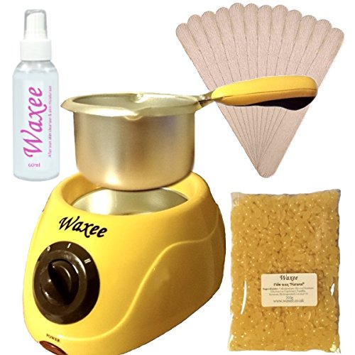 Quick Hard Waxing Heater Home Kit for Upper Lip Eyebrow Bikini Hair Removal