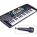 Produktbild LIULAOHAN Elektronisches Klavierspielzeug, Multifunktions-Kinder-E-Piano mit 37 Tasten und Mikrofon, for Anfänger