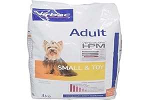 VIRBAC Vet Hpm Dog Ad S/Toy Karma dla psów 3 kg
